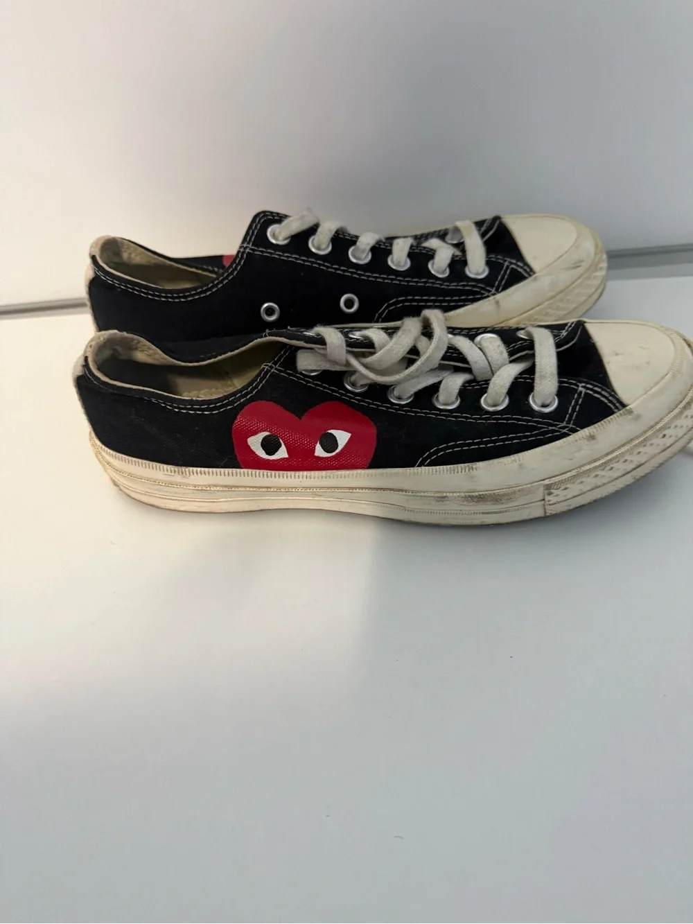 Comms des Garcons Play x Converse Chuck Taylor Women’s Size 7
